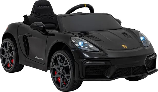 Elektrické autíčko Porsche Spyder RS 718 MP4 čierne