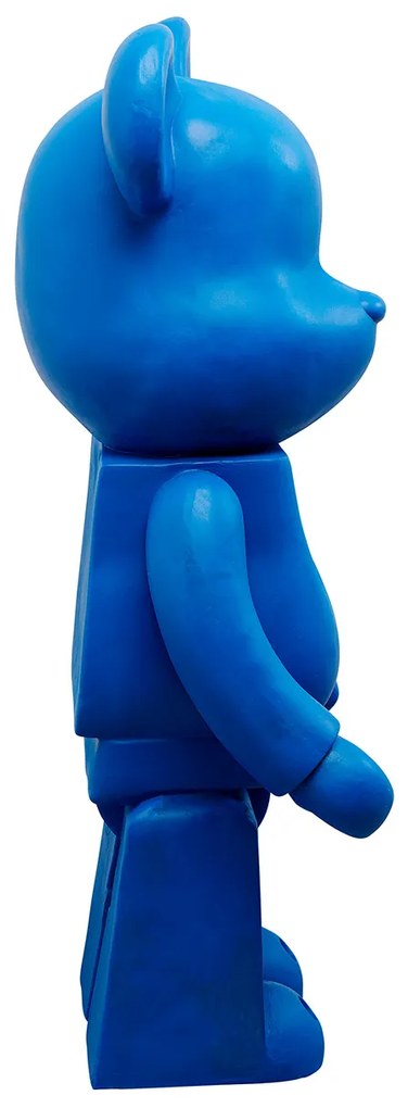 Bear dekorácia modrá 101 cm