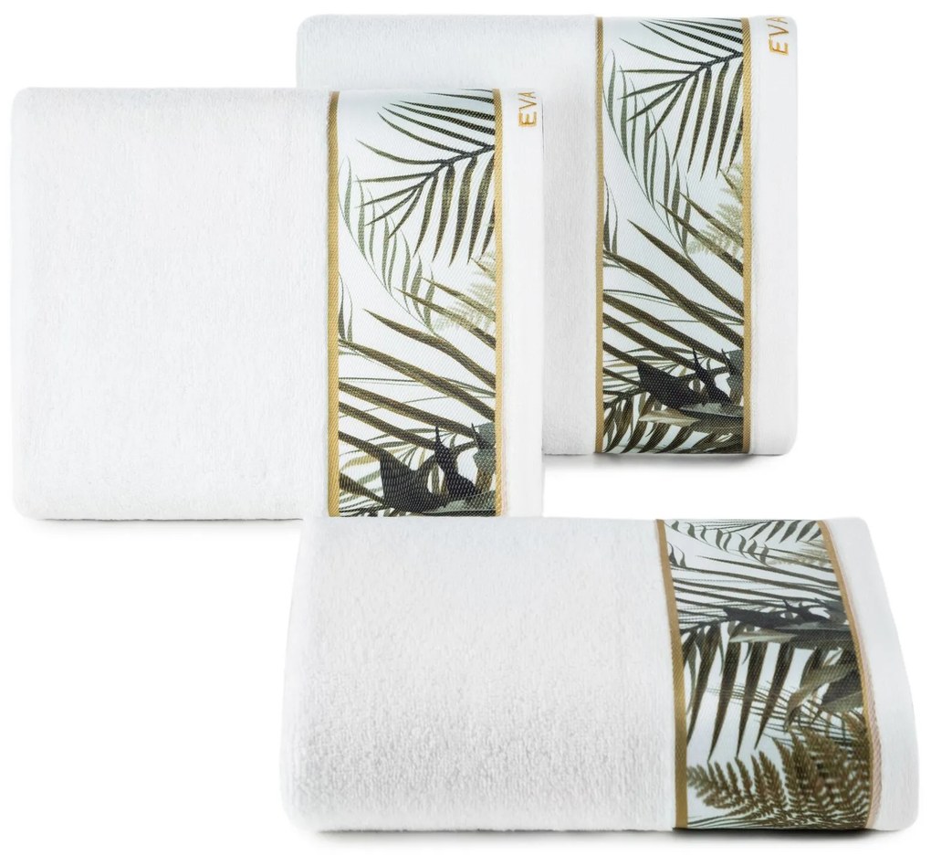 FROTÉ UTERÁK EVA MINGE17 SADA 6 KS 50X90 CM BIELA