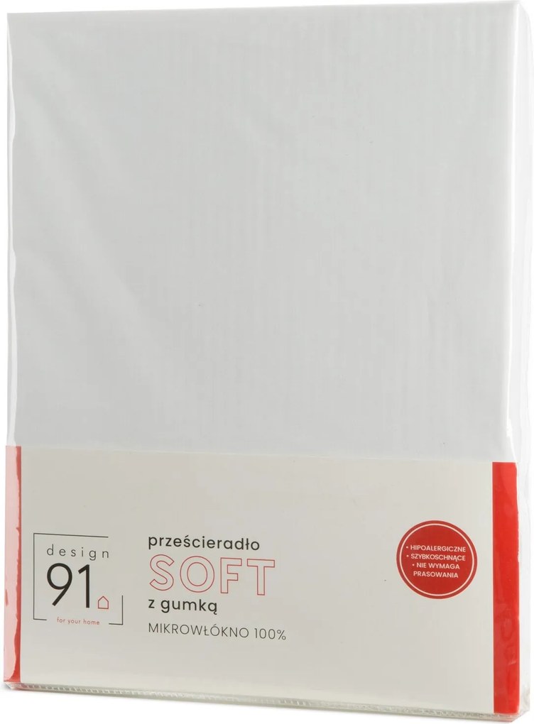 PRESTIERADLO Z MIKROVLÁKNA SOFT 160X200 CM BIELE