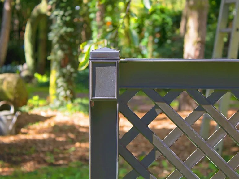 KHW Kvetináč s mriežkou, 110 l (antracitová) (100290574)