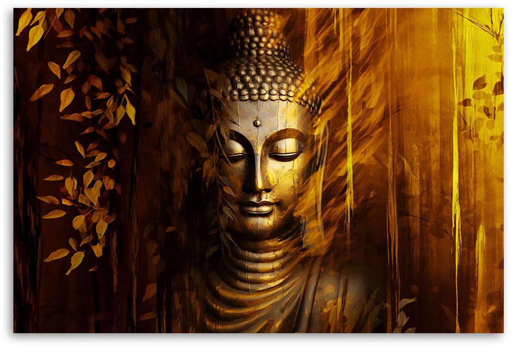 Gario Obraz na plátne Skrytý zlatý Budha Rozmery: 60 x 40 cm