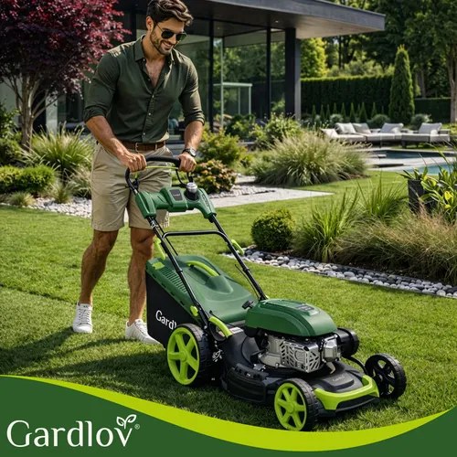 Benzínová kosačka s pohonom GARDLOV DriveXPro 196 cm³ - záber 51 cm, kôš 60 l