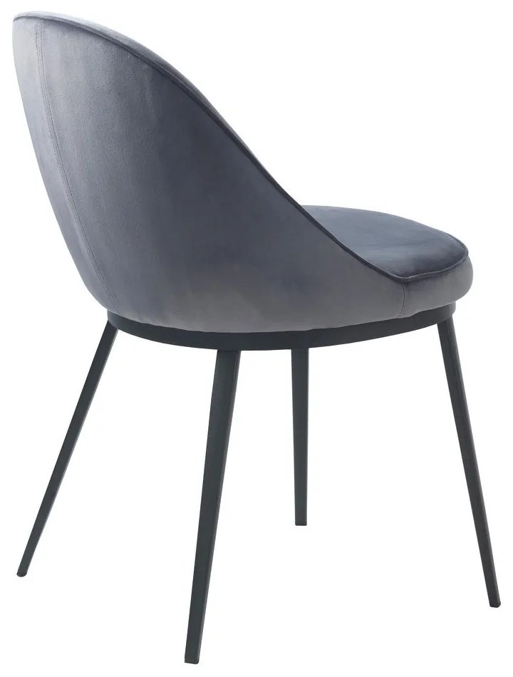 Sivá jedálenská stolička Gain – Unique Furniture
