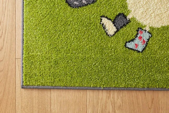 Detský koberec Funky Top Ivo zelený