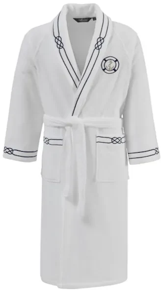 Soft Cotton Luxusný pánsky župan + uterák + papuče MARINE MAN v darčekovom balení