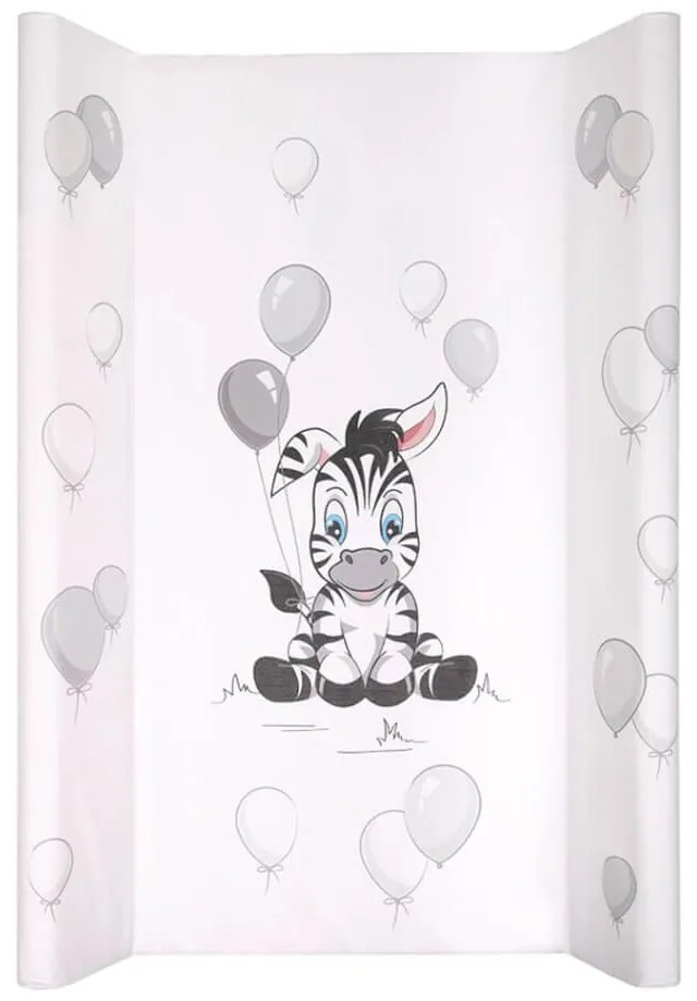 Prebaľovacia podložka Zebra biela 80x50