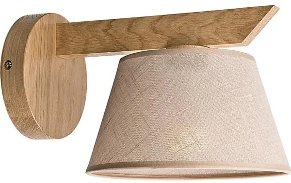 Nástenné svietidlo ANTONIO 1xE14/40W/230V dub