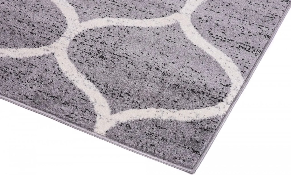 TA Koberec E665E SIVÁ JAWA Rozmer: 240x330 cm