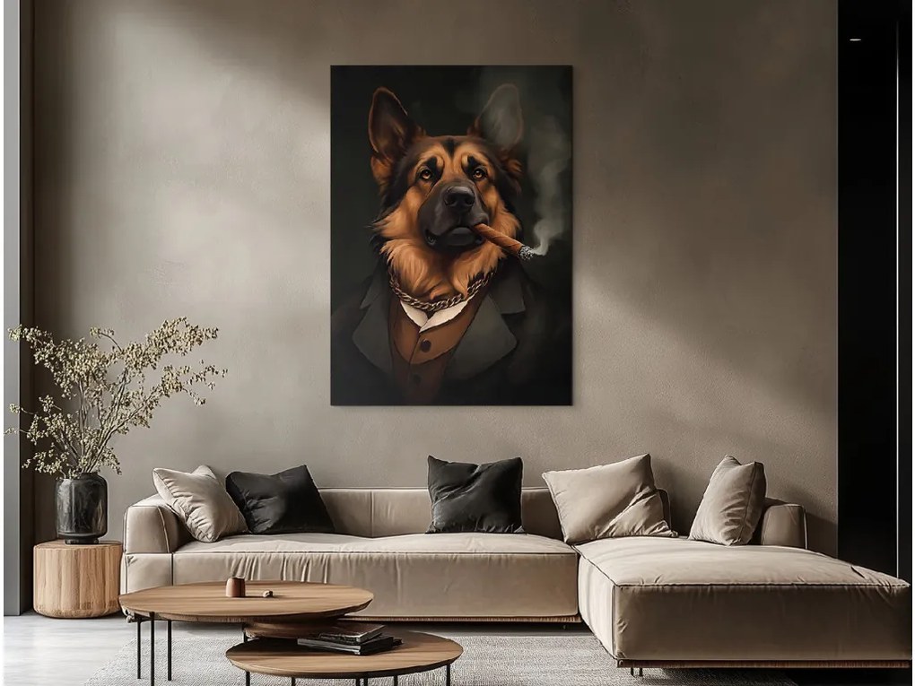 drevko | Obraz Vlčiak z tieňa podzemia