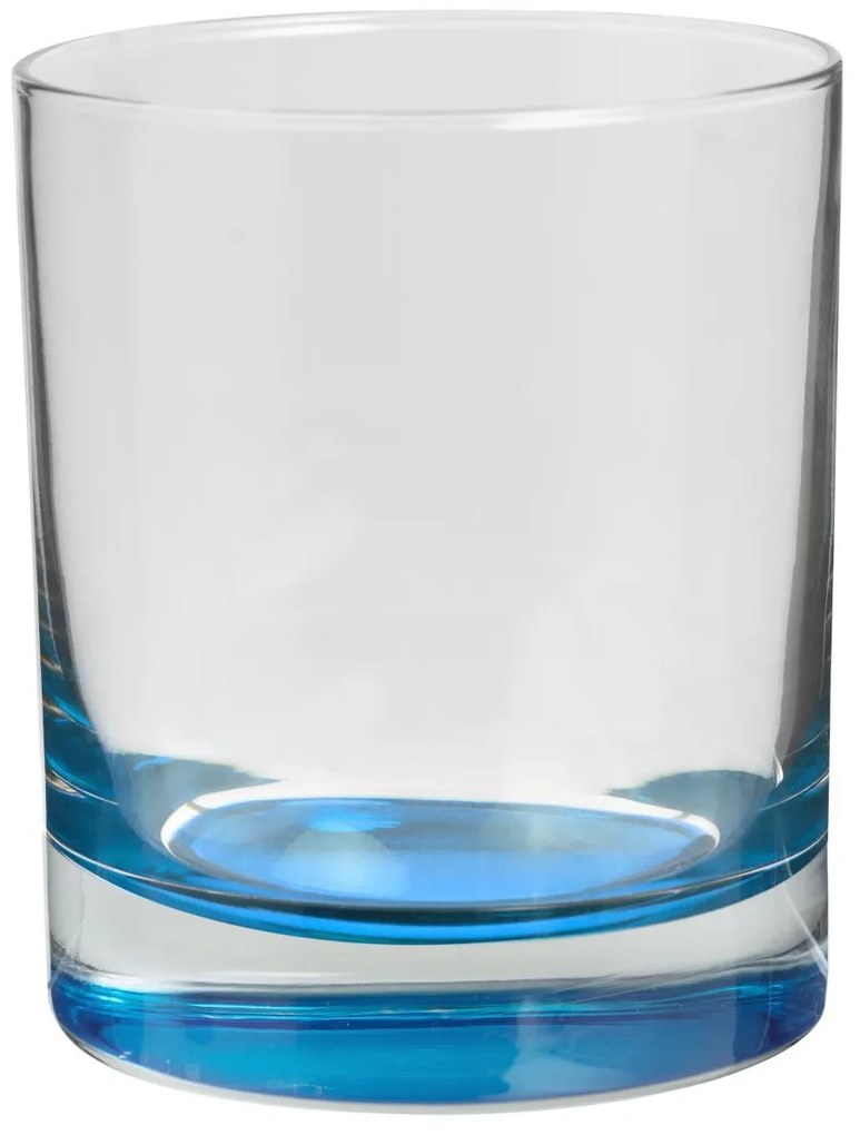 Sklenený pohár na vodu Color 300 ml sada 6ks