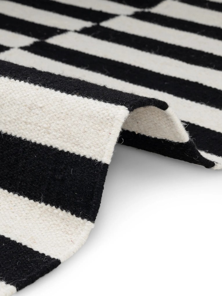 Kusový koberec Donna 106207 Black White, 120x180, čiernobiela, obývacia izba, Hanse Home