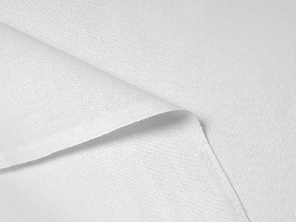 Biante Bavlnený okrúhly obrus MONI MO-039 Biely Ø 140 cm
