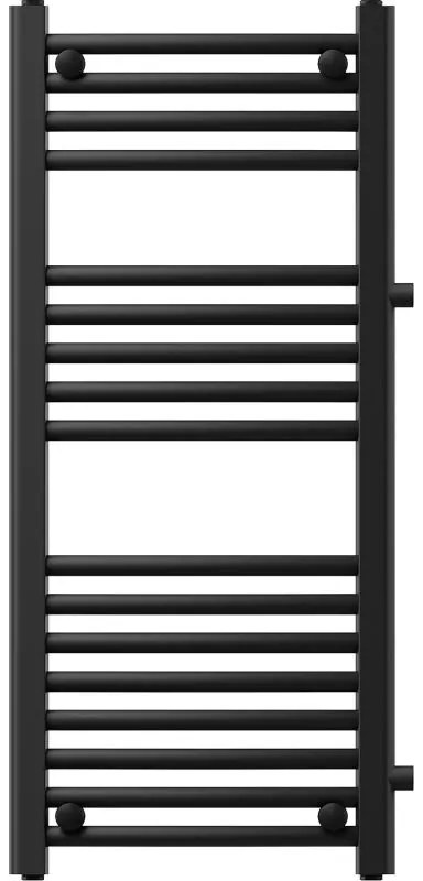 Mexen Ares, vykurovacie teleso 900 x 400 mm, 312 W, bočné pravé a spodné pripojenie, čierna, W102-0900-400-00-70-S