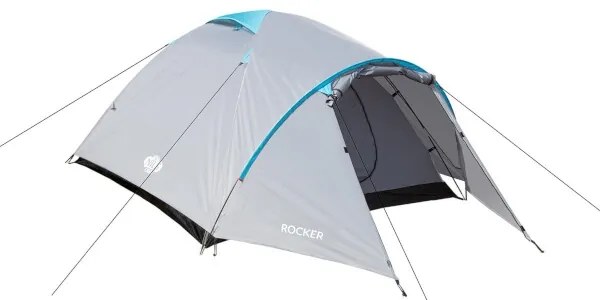 Turistický stan NILS Camp NC6013 Rocker - šedý