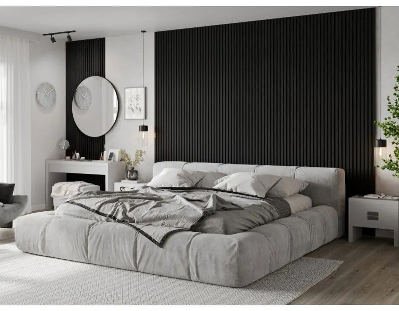 Mexen Lam-F, akustické stenové lamely 275 × 31,5 cm, filc 6 mm, čierna matná, S105-275317-2812-053