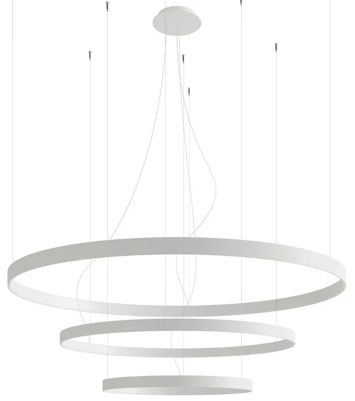 Závesné LED svietidlo Rio 3 55/78/110, 3x LED 150w, 3000k, w