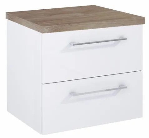 Skrinka Boa Vista 50 2s Biela (Skrinka + Doska)