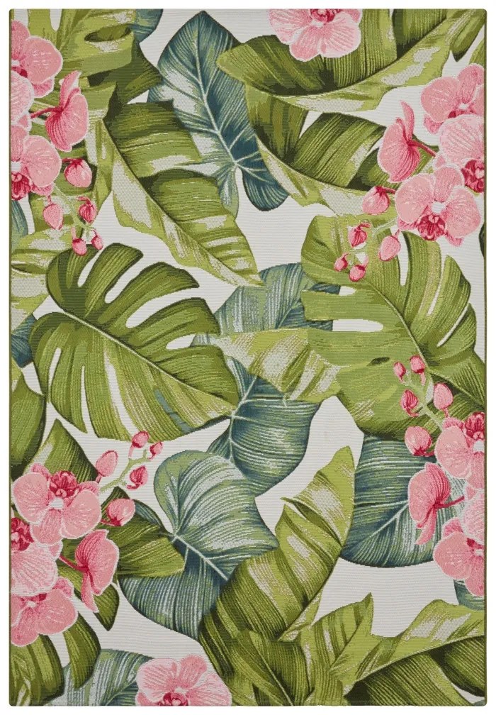 Hanse Home Collection koberce Kusový koberec Flair 105615 Tropical Multicolored – na von aj na doma - 240x340 cm