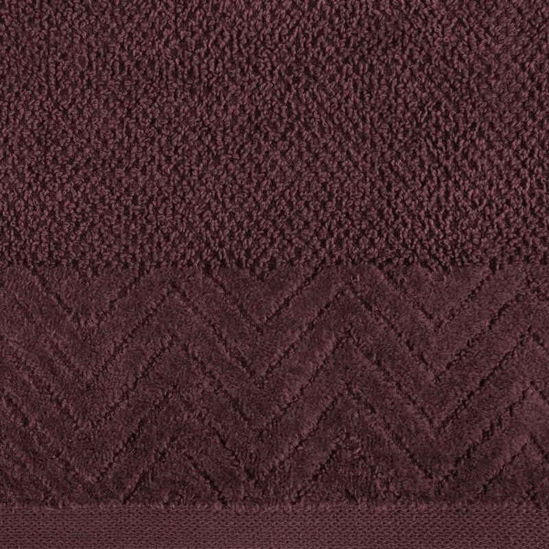 Dekorstudio Uterák LOREN so zamatovým okrajom - bordový Rozmer uteráku: 30x50cm