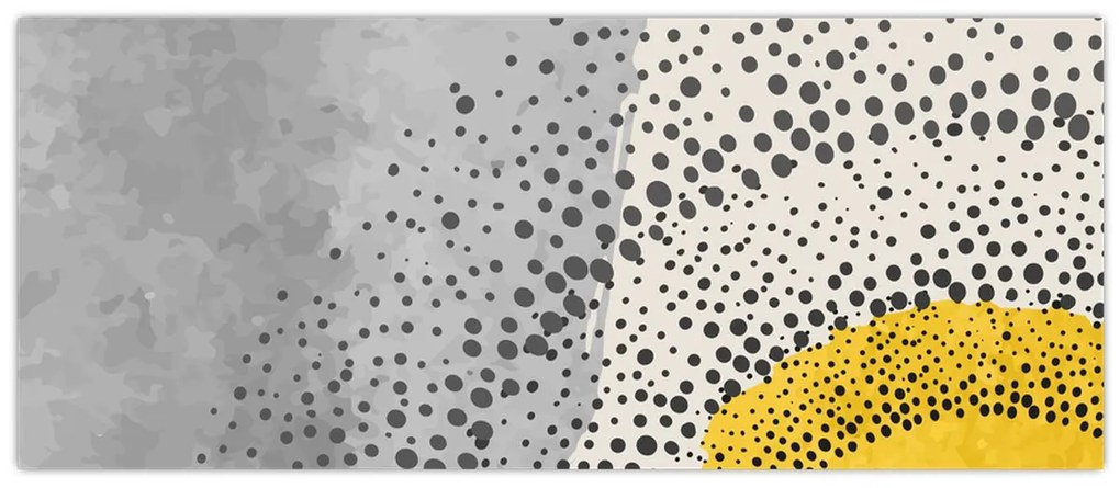 Obraz - Abstraktná maľba pláže N⁰3 (120x50 cm)