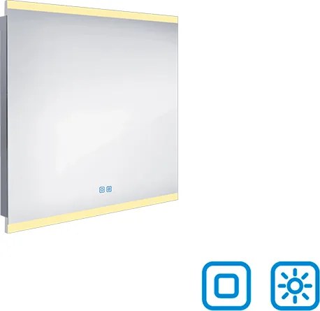 Nimco LED zrkadlo 800x700 s dvoma dotykovými senzormi - ZP 12003VX