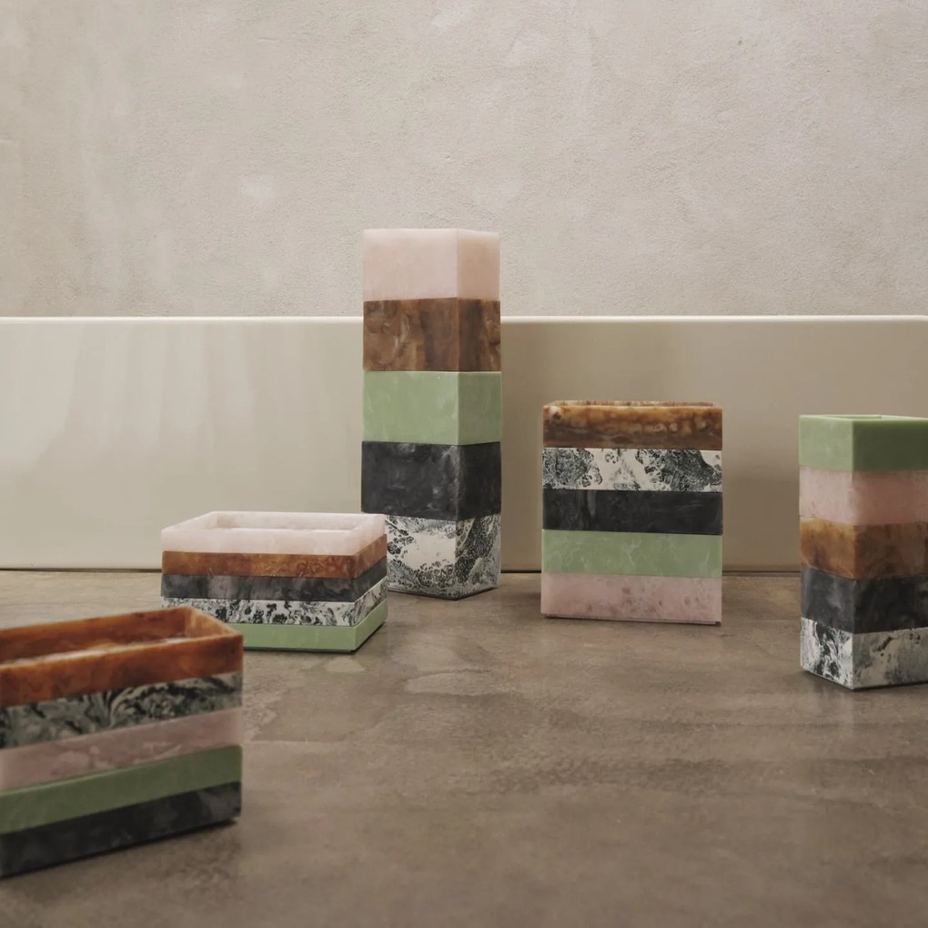 Ferm Living Podnos Mist Charcoal 10 x 15 cm