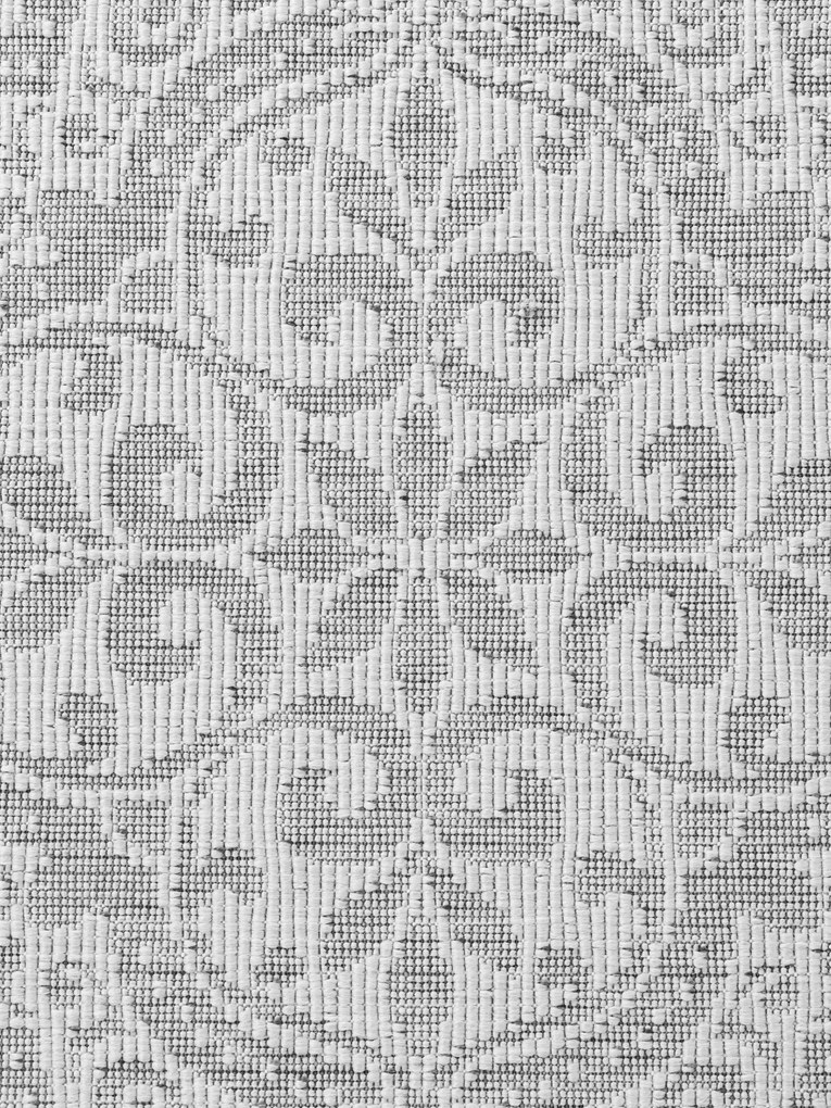 Behúň Duet Rosel 106251 White/Gray - na von aj na doma, 80x250, šedá, chodba / predsieň, NORTHRUGS