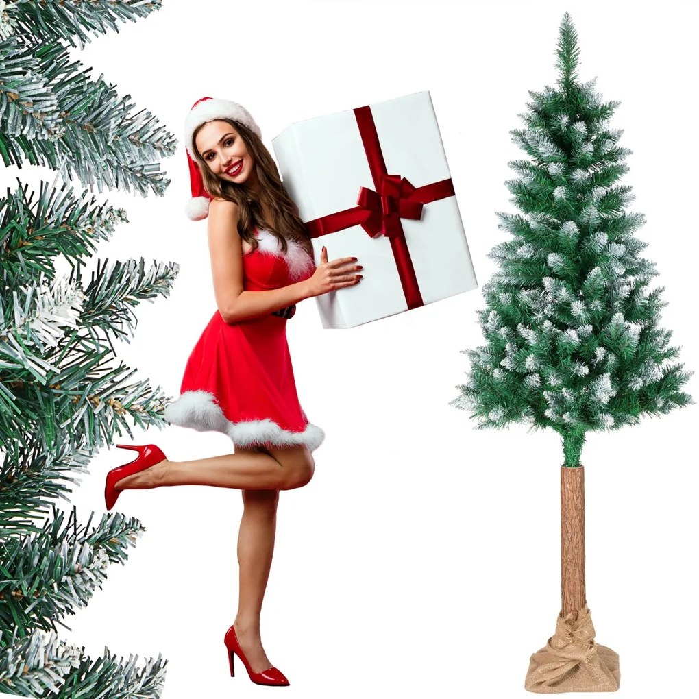 Umelý vianočný stromček na kmeni Noela 180 cm zelený