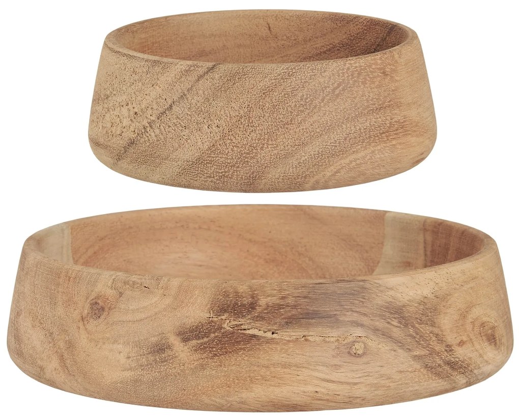 Ib Laursen Drevená miska Acacia Wood – set 2 ks
