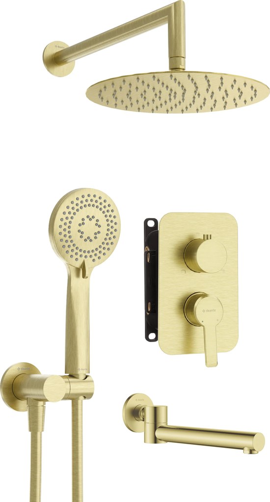 Deante Sprchový komplet Arnika s podomietkovou batériou BOX a vaňovou výlevkou - BXYYRQAM