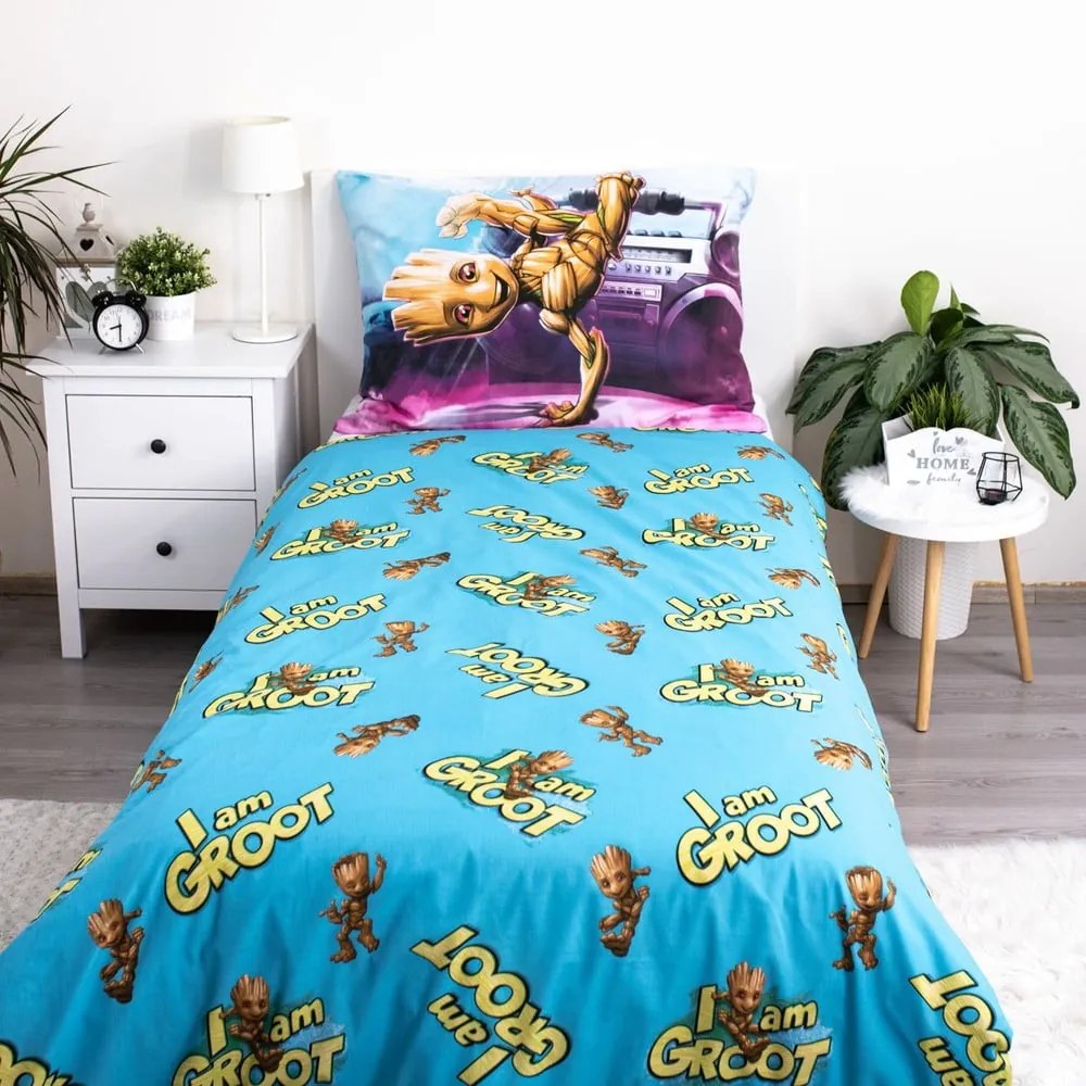 Bavlnená detská obliečka na jednolôžko 140x200 cm Groot – Jerry Fabrics