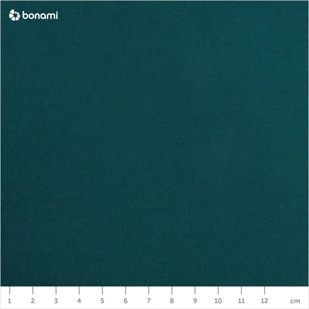 Petrolejovozelená zamatová podnožka Milo Casa Santo