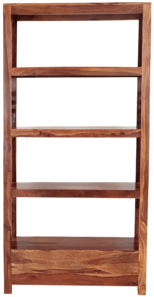 furniture-nabytek.cz - Police masiv 90x180x30 z dřeva palisandr