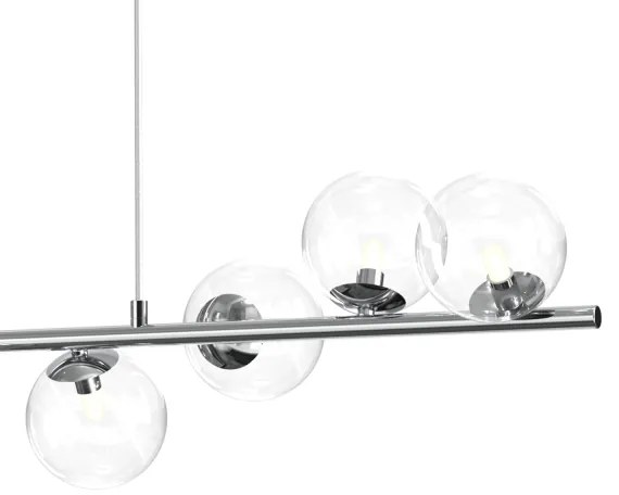 ONLI - Závesný luster na lankách KIMBERLY 8xG9/6W/230V lesklý chróm