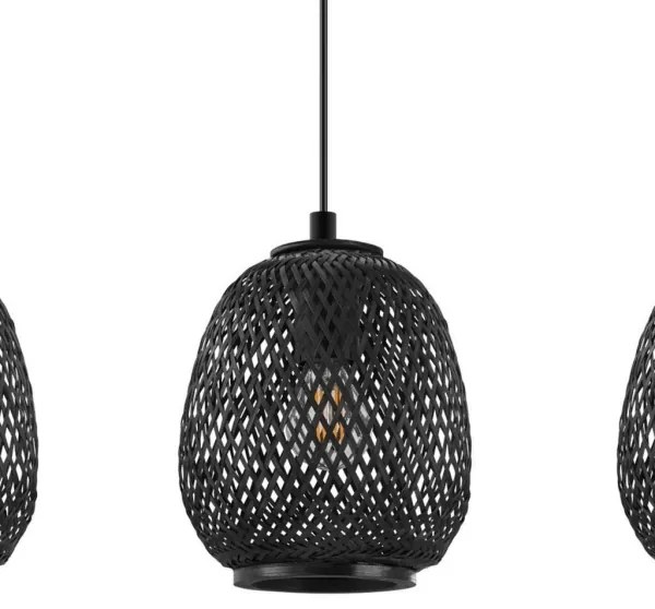 Eglo 43266 - Luster na lanku DEMBLEBY 1 3xE27/40W/230V