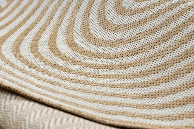 Koberec ORGANIC 2131 geometrický, krémový / naturálny