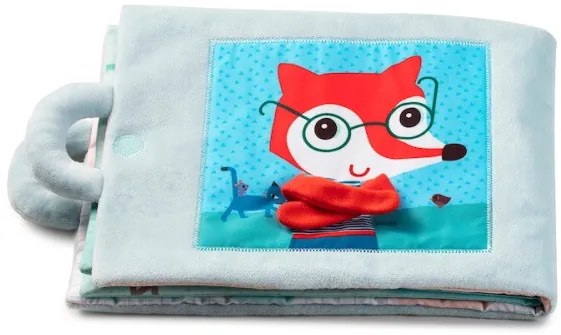 Lilliputiens - textilná didaktická knižka - Dobré ráno, líška Alice