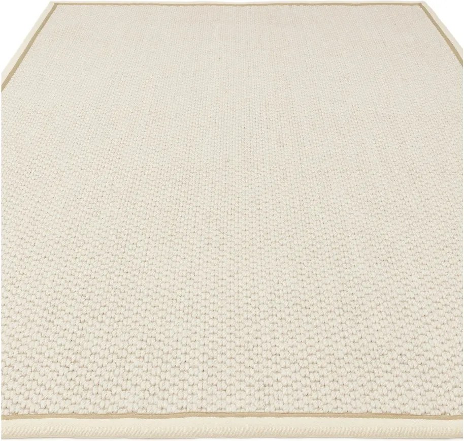 Krémový obojstranný/ručne tkaný koberec s prímesou vlny 160x240 cm Korra Double Loop – Asiatic Carpets