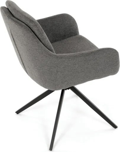Jedálenská stolička sivá DCH-P3174 GREY2
