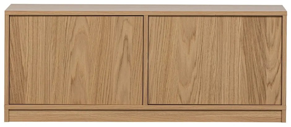 Modulárna knižnica v dekore duba v prírodnej farbe 264x243 cm Modulair – vtwonen