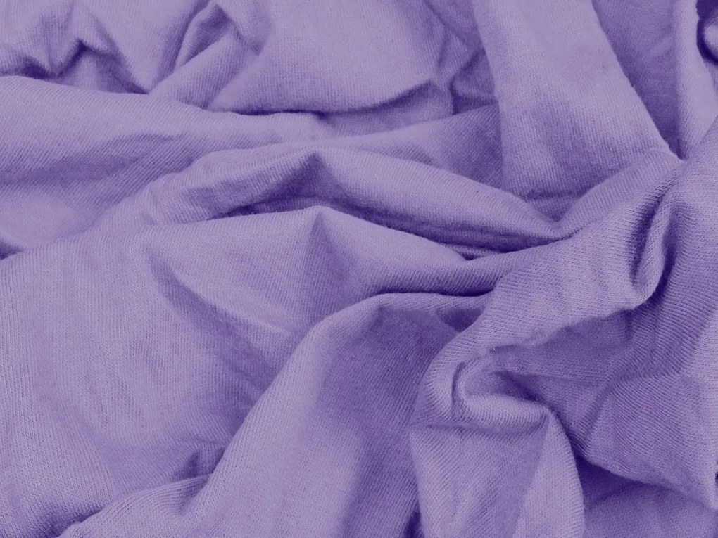 Jersey plachta EXCLUSIVE svetlofialová 90x200 cm Gramáž: 190 g/m2