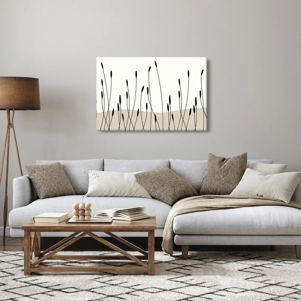Obraz - Grafická lúka N⁰3 (90x60 cm)