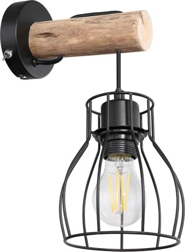 Globo 15326NW - Nástenné svietidlo MINA 1xE27/40W/230V