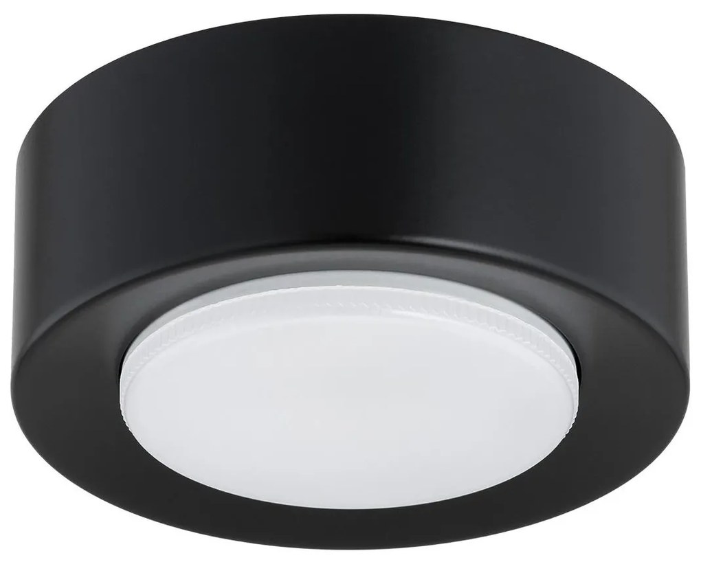 Argon 8905 - Stropné svietidlo ELORA 1xGX53/7W/230V pr. 11 cm čierna