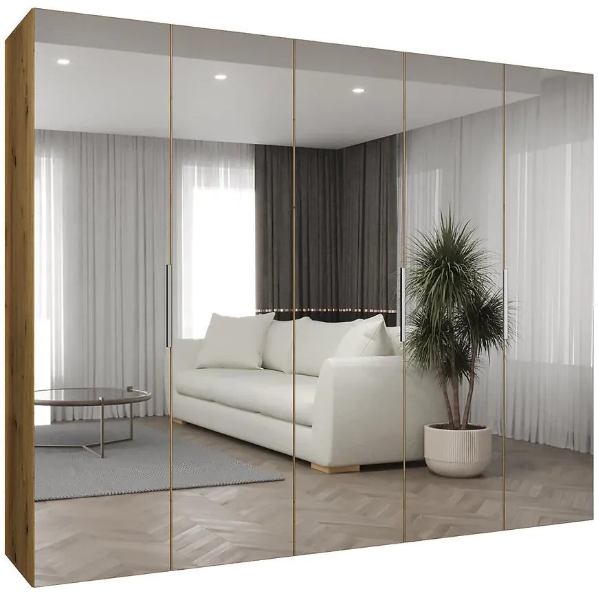 Skriňa Marbella III 250 artisan strieborný