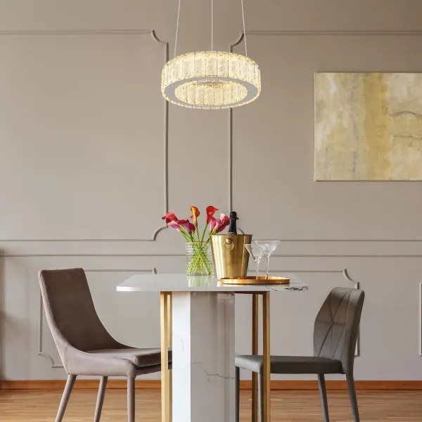 Globo 67162-30 - LED stmievačná lampa MUCKY LED/30W/230V pr. 30 cm + DO