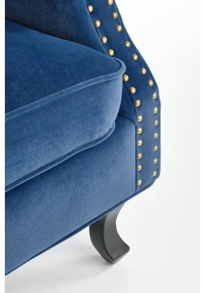 Kreslo CLARUS tmavomodré