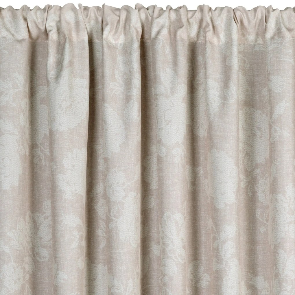 ZÁHRADNÝ VODEODOLNÝ ZÁVES NA PÁSKE GARDEN 155X200 CM VZOROVANÁ