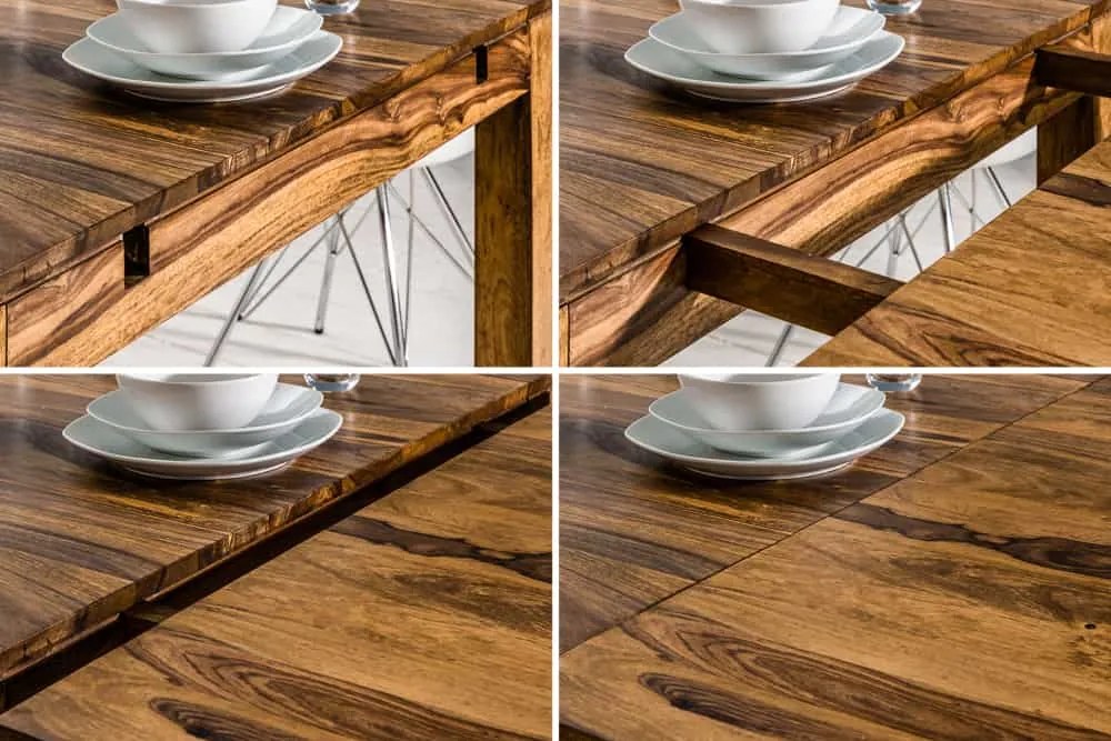 Jedálenský stôl z masívu rozkladací Las Palmas 160-240cm